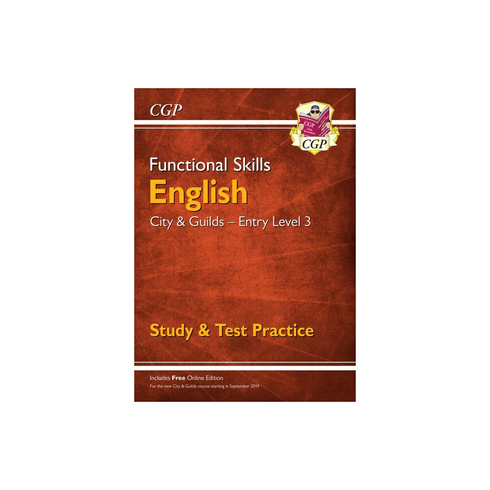 Coordination Group Publications Ltd (CGP) Functional Skills English: City & Guilds Entry Level 3 - Study & Test Practice (häftad, eng)