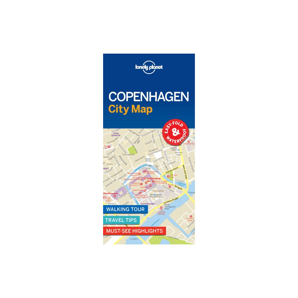 Lonely Planet Global Limited Lonely Planet Copenhagen City Map