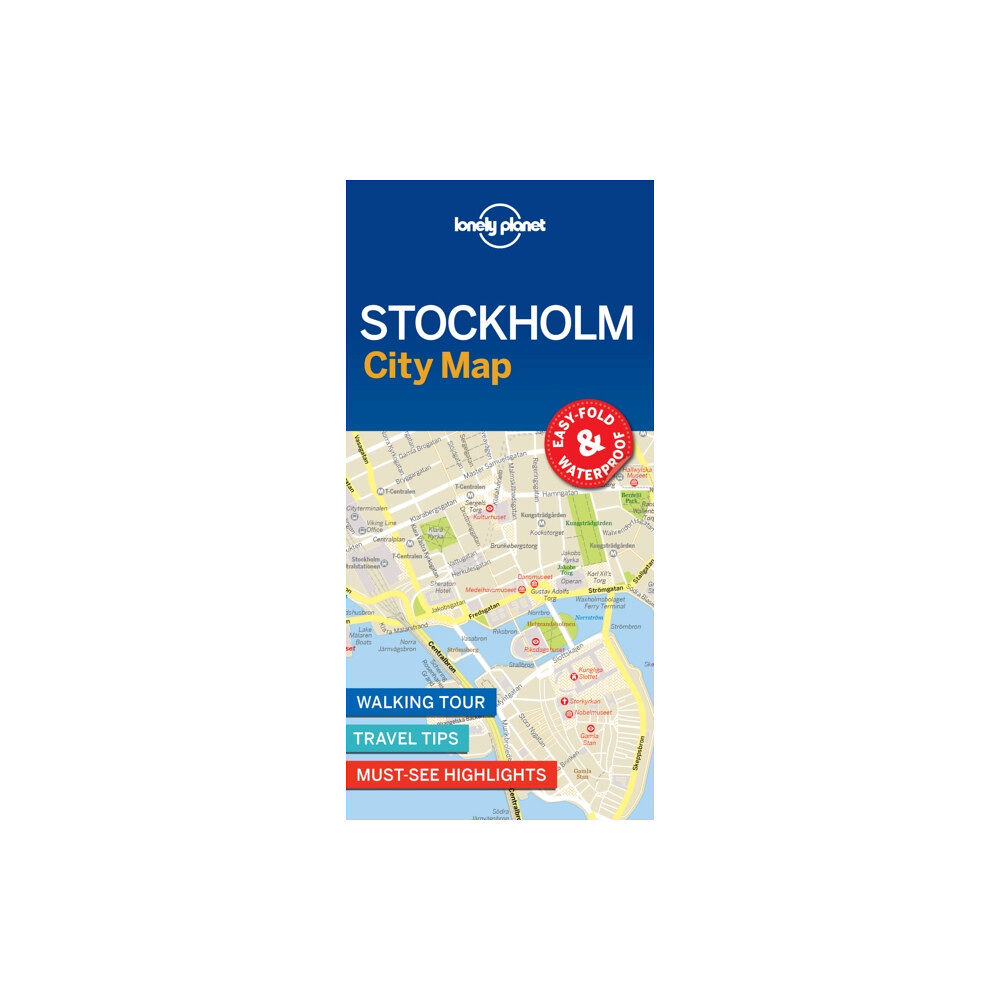 Lonely Planet Global Limited Lonely Planet Stockholm City Map