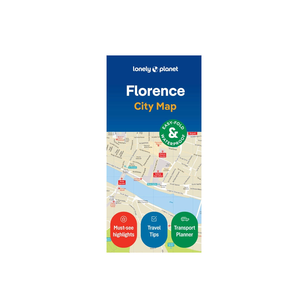 Lonely Planet Global Limited Lonely Planet Florence City Map