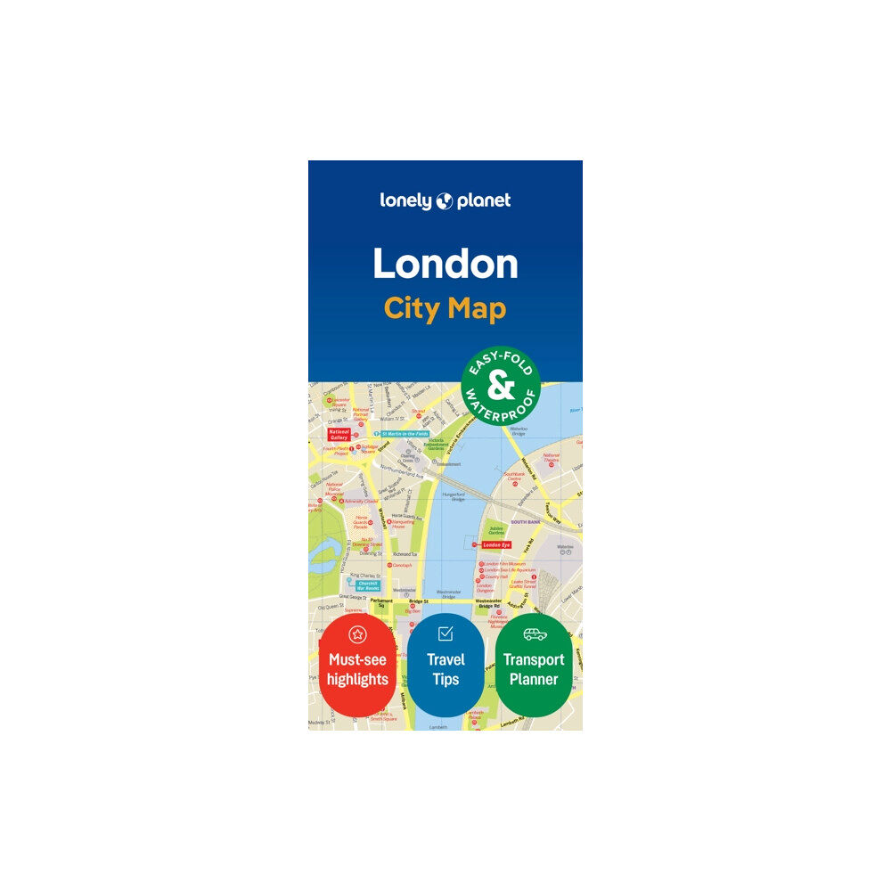 Lonely Planet Global Limited Lonely Planet London City Map