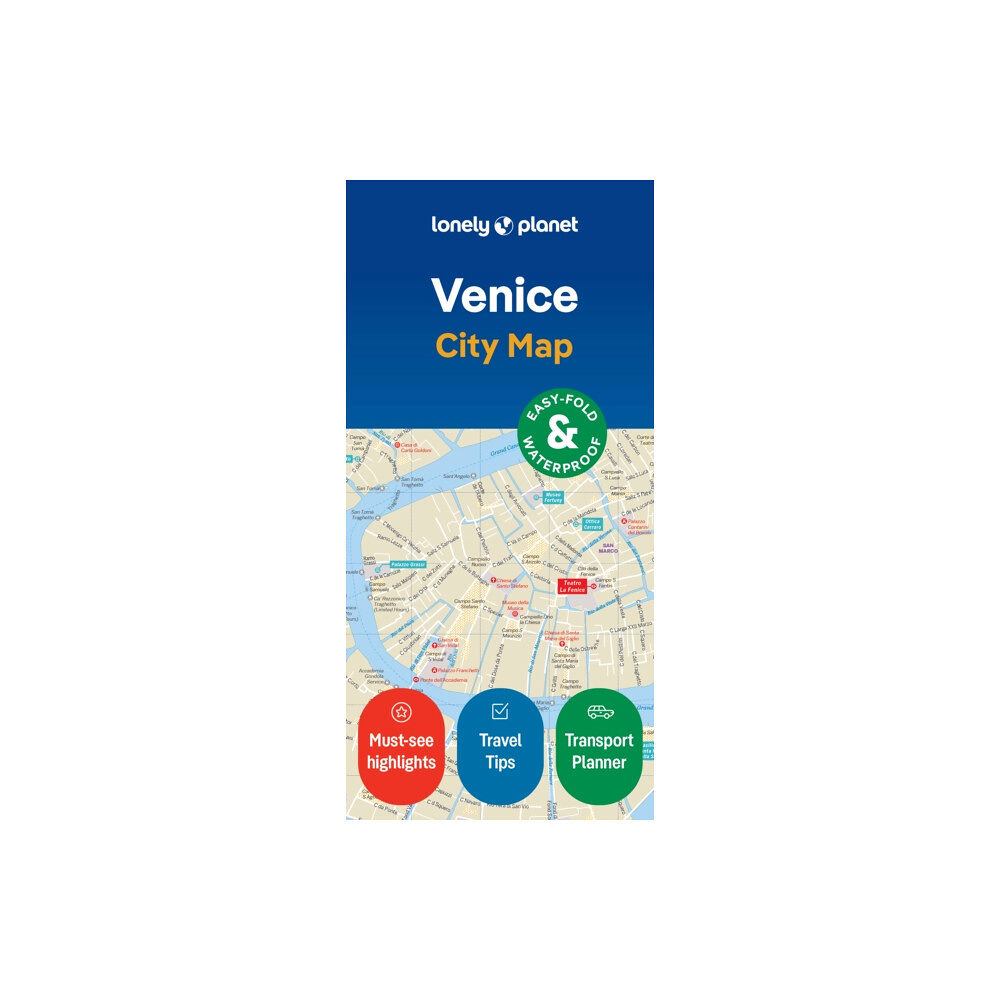 Lonely Planet Global Limited Lonely Planet Venice City Map