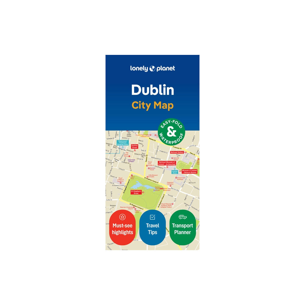 Lonely Planet Global Limited Lonely Planet Dublin City Map