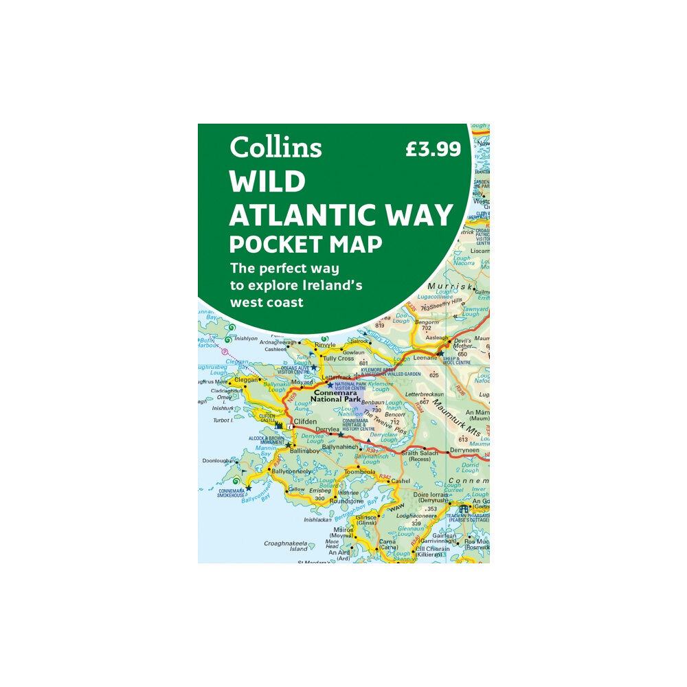 HarperCollins Publishers Wild Atlantic Way Pocket Map