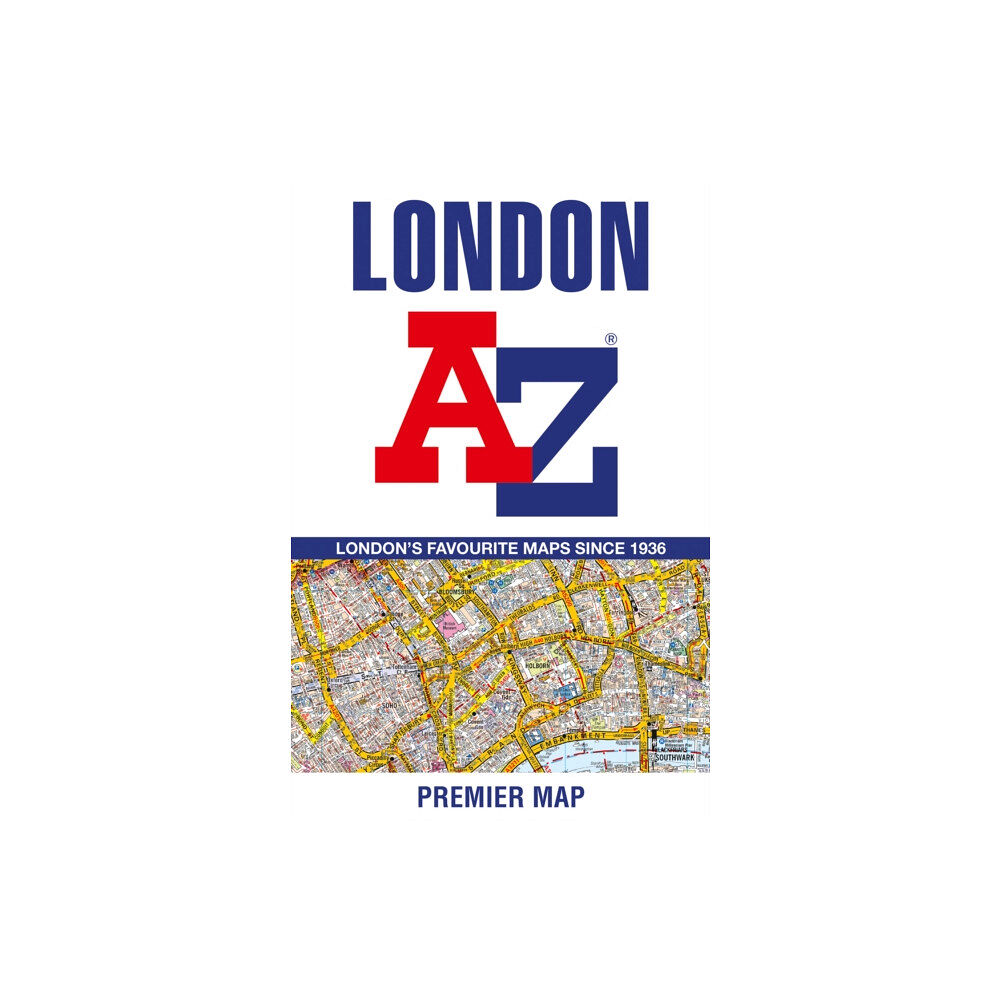 HarperCollins Publishers London A-Z Premier Map