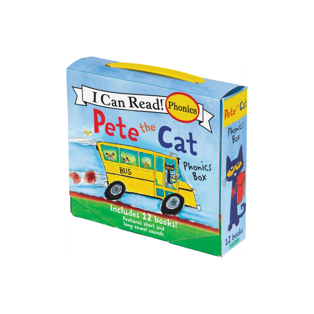 HarperCollins Pete the Cat 12-Book Phonics Fun! (häftad, eng)