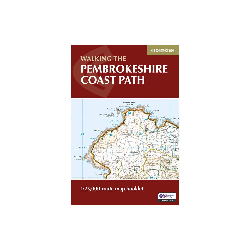 Cicerone Press Pembrokeshire Coast Path Map Booklet (häftad, eng)