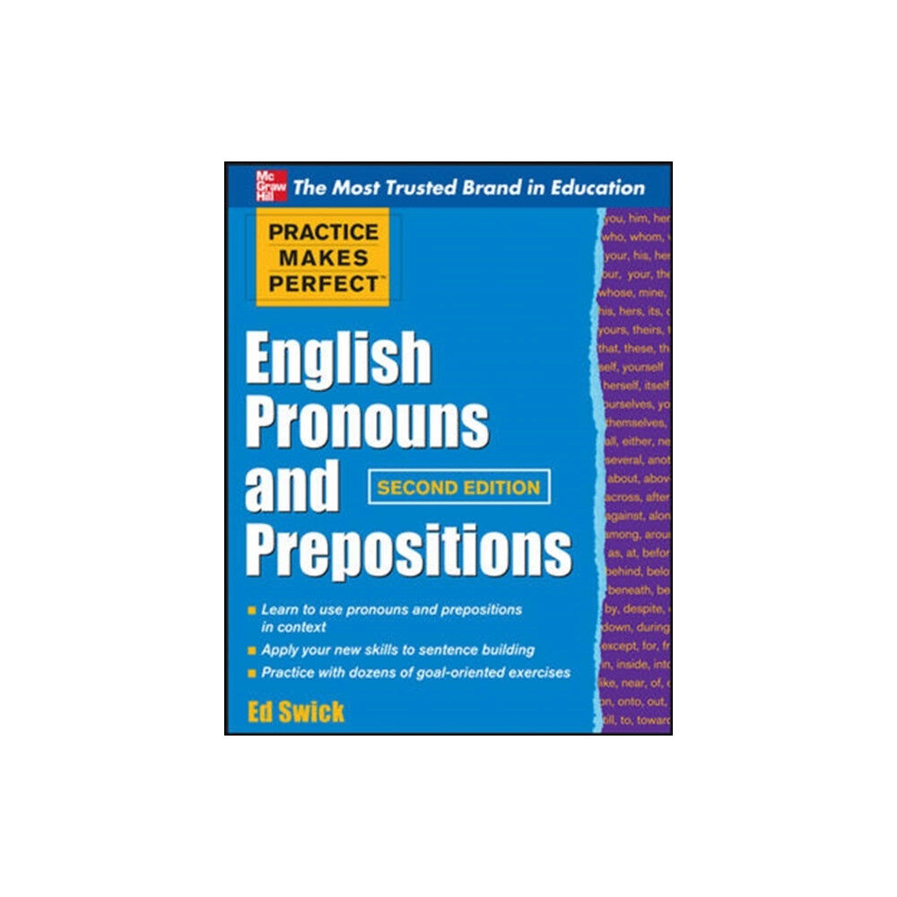 McGraw-Hill Education - Europe Practice Makes Perfect English Pronouns and Prepositions, Second Edition (häftad, eng)