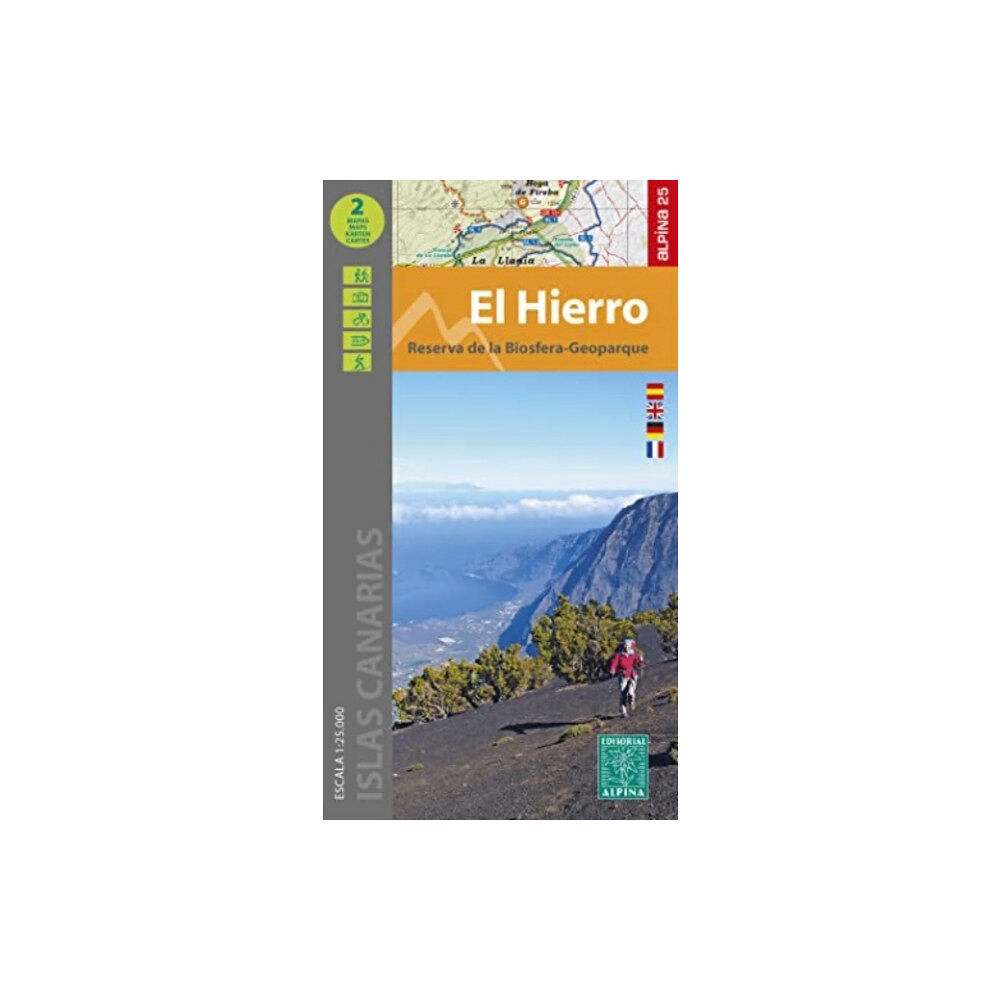 Alpina, Editorial, S.L. El Hierro - Reserva de la Biosfera-Geoparque 2 maps