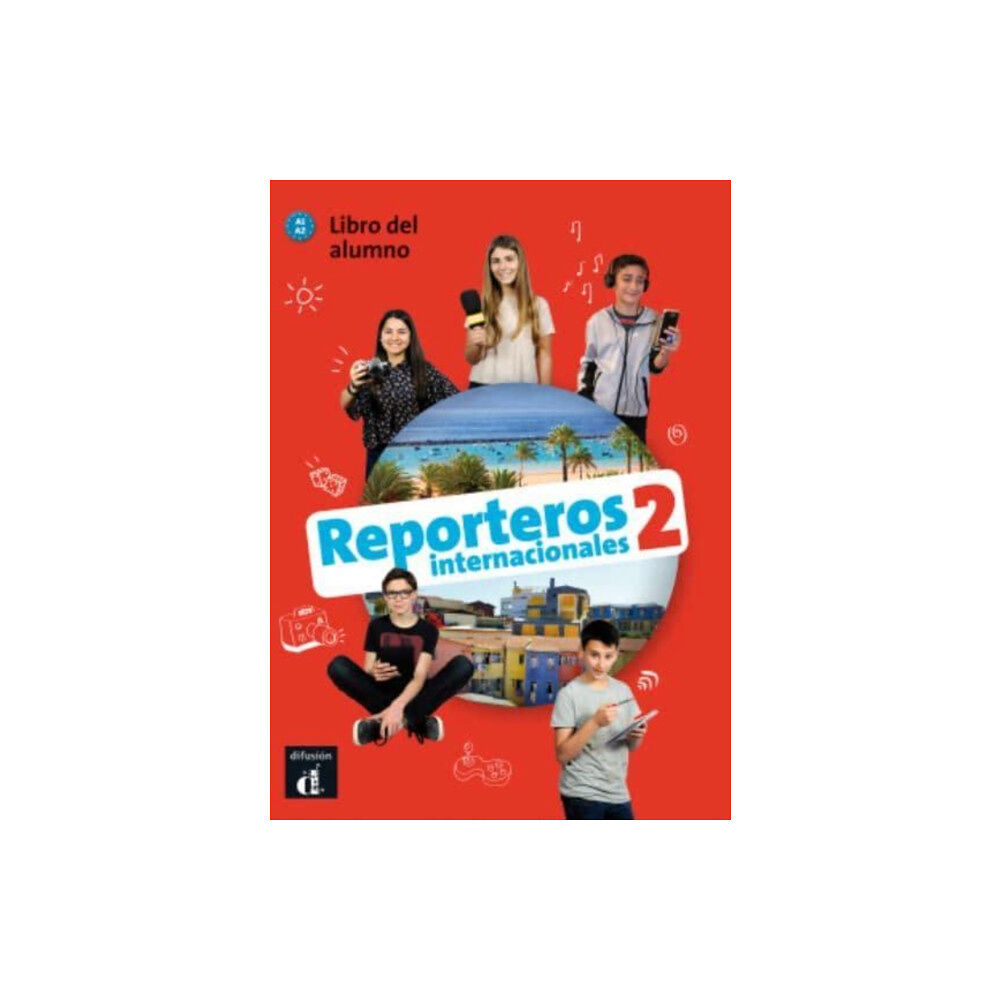 Difusion Centro de Publicacion y Publicaciones de  Reporteros internacionales 2 - Libro del alumno + audio download. A1/A2 (häftad, spa)