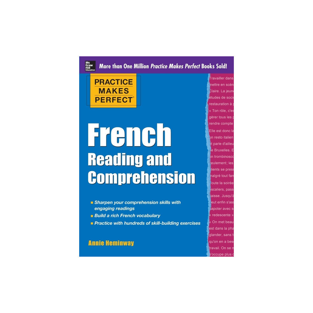 McGraw-Hill Education - Europe Practice Makes Perfect French Reading and Comprehension (häftad, eng)