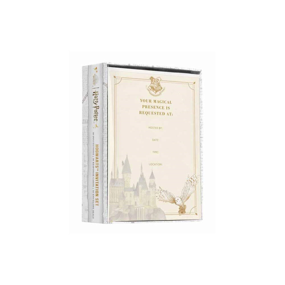 Insight Editions Harry Potter: Hogwarts Invitation Set (Set of 30)