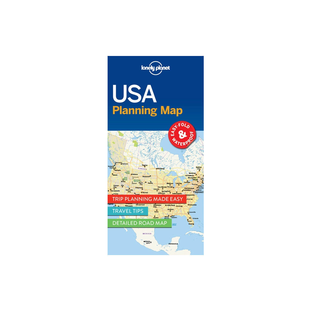 Lonely Planet Global Limited Lonely Planet USA Planning Map