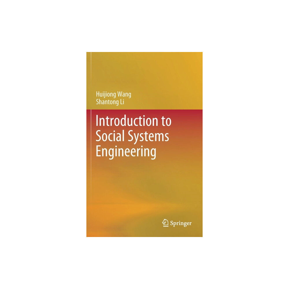 Springer Verlag, Singapore Introduction to Social Systems Engineering (inbunden, eng)