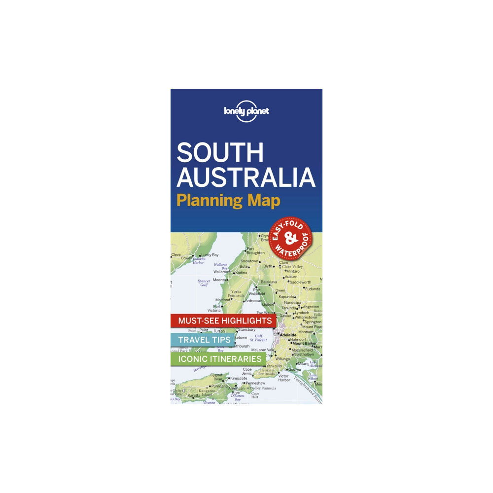 Lonely Planet Global Limited Lonely Planet South Australia Planning Map