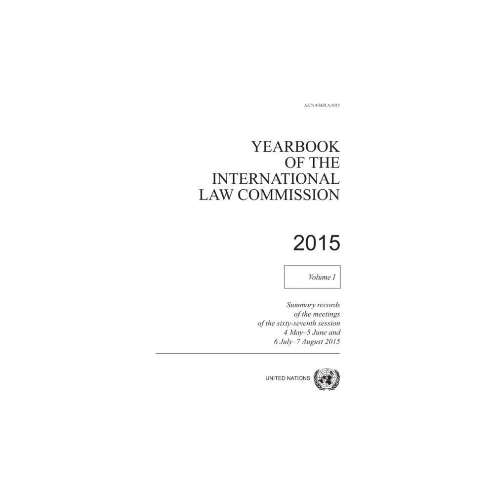 United Nations Yearbook of the International Law Commission 2014 (häftad, eng)