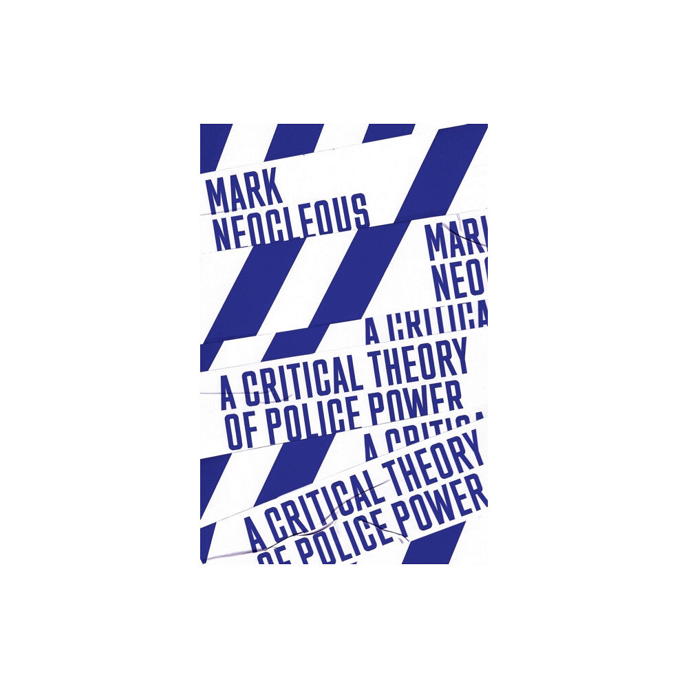 Verso Books A Critical Theory of Police Power (häftad, eng)