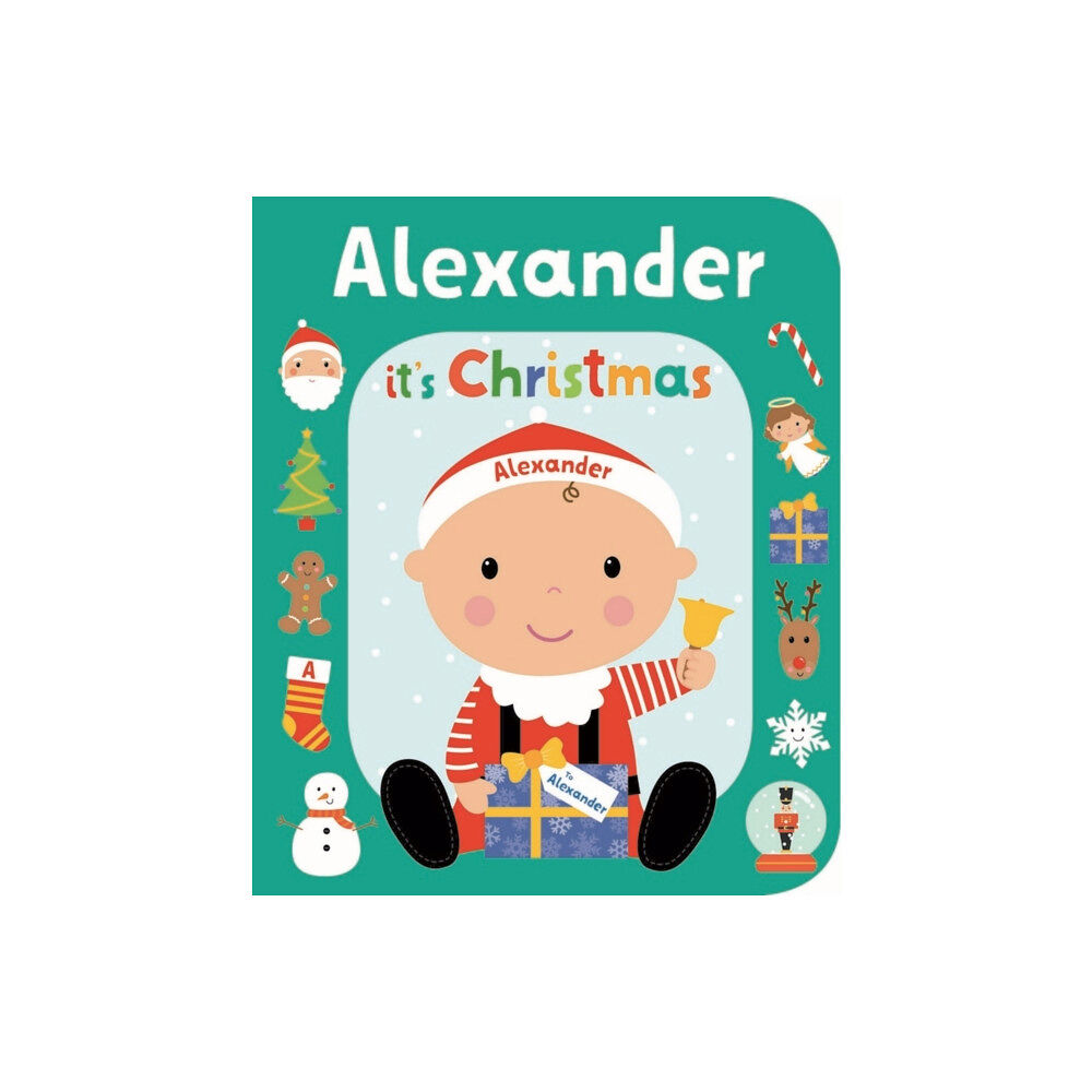 Gardners Personalisation It's Christmas Alexander (bok, board book, eng)