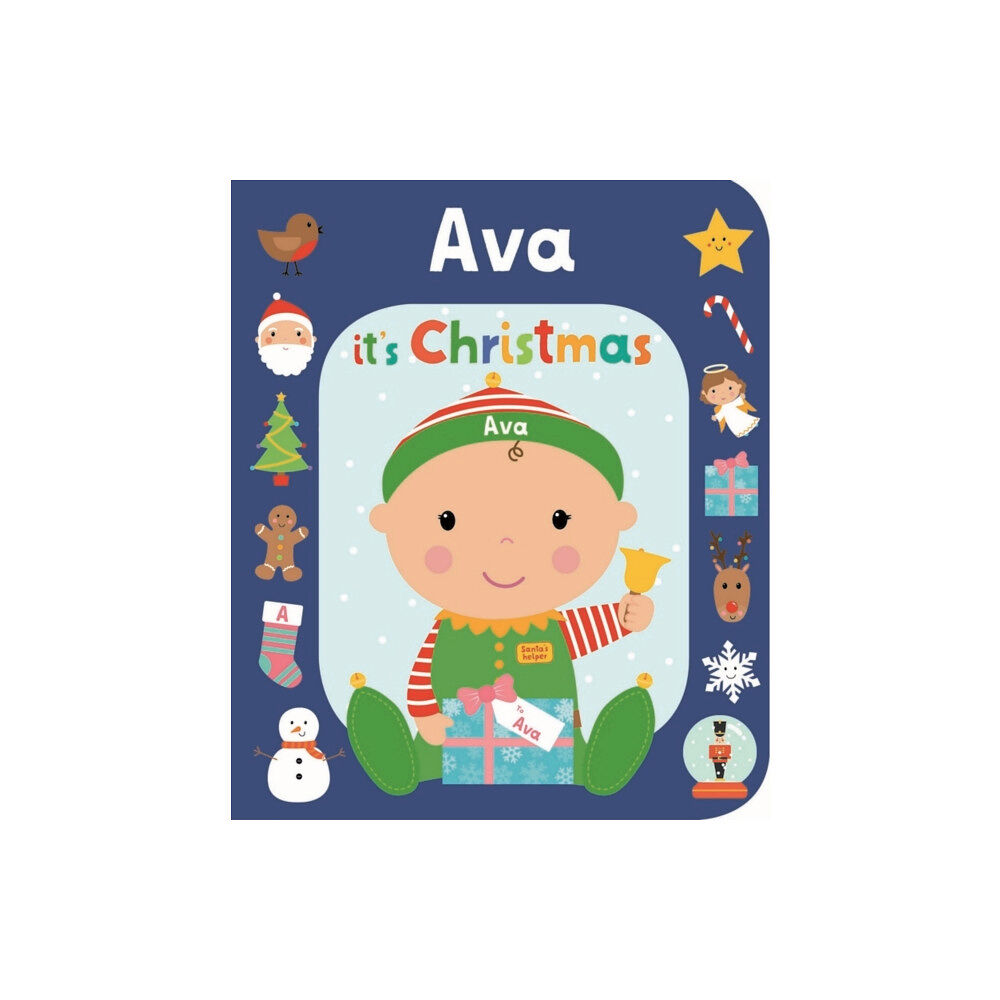Gardners Personalisation It's Christmas Ava (bok, board book, eng)
