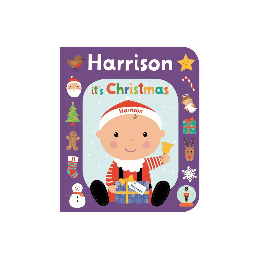 Gardners Personalisation It's Christmas Harrison (bok, board book, eng)