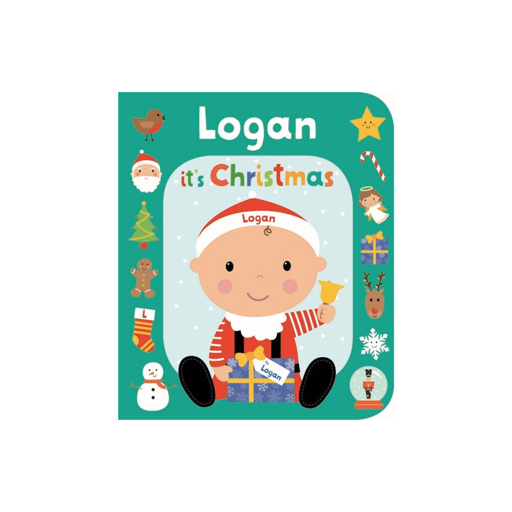 Gardners Personalisation It's Christmas Logan (bok, board book, eng)