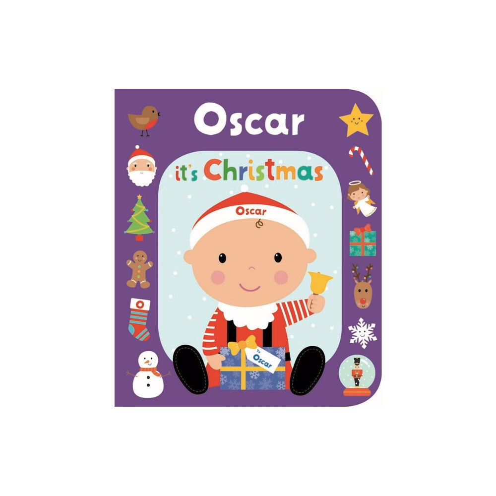 Gardners Personalisation It's Christmas Oscar (bok, board book, eng)