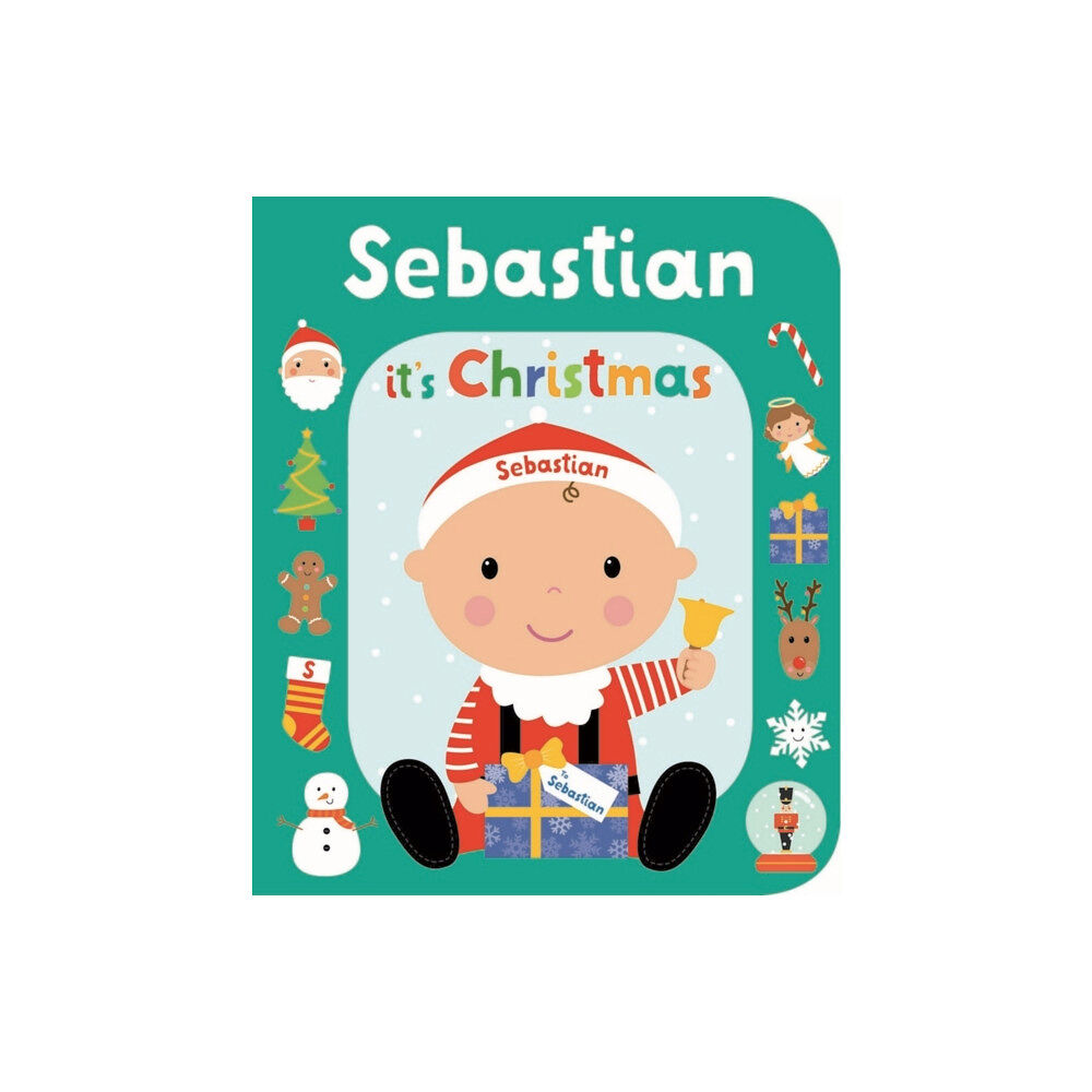 Gardners Personalisation It's Christmas Sebastian (bok, board book, eng)