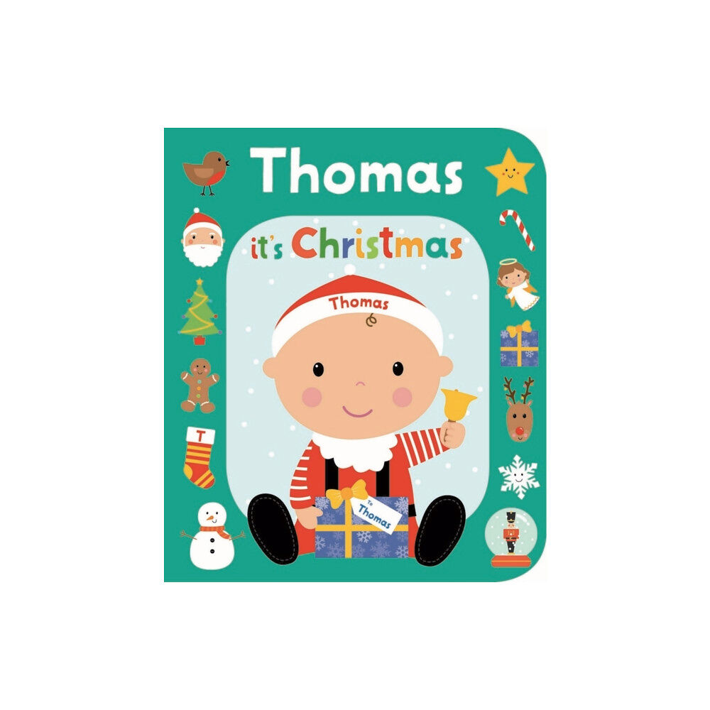 Gardners Personalisation It's Christmas Thomas (bok, board book, eng)