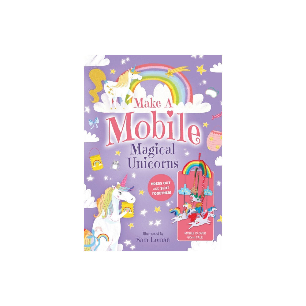 GARDNERS OB Make a Mobile - Magical Unicorns (inbunden, eng)