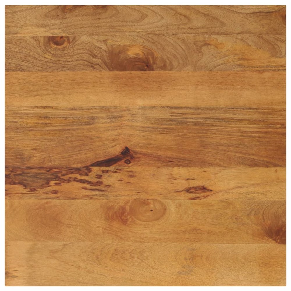 vidaXL Bordsskiva 80x80x3,8 cm fyrkantig massivt mango-trä