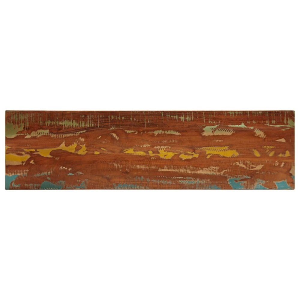 vidaXL Bordsskiva 120x30x2,5 cm rektangulär massivt återvunnet trä