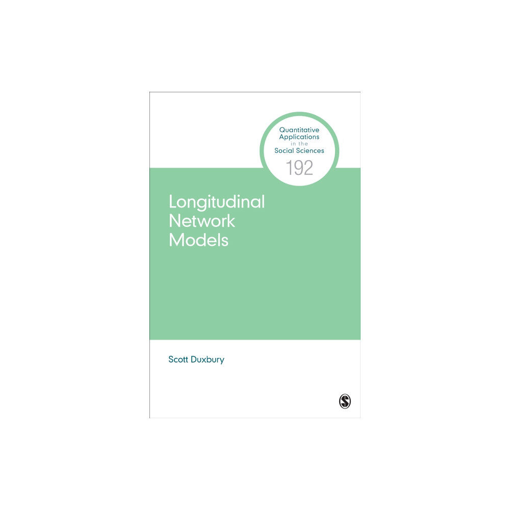 Sage publications inc Longitudinal Network Models (häftad, eng)