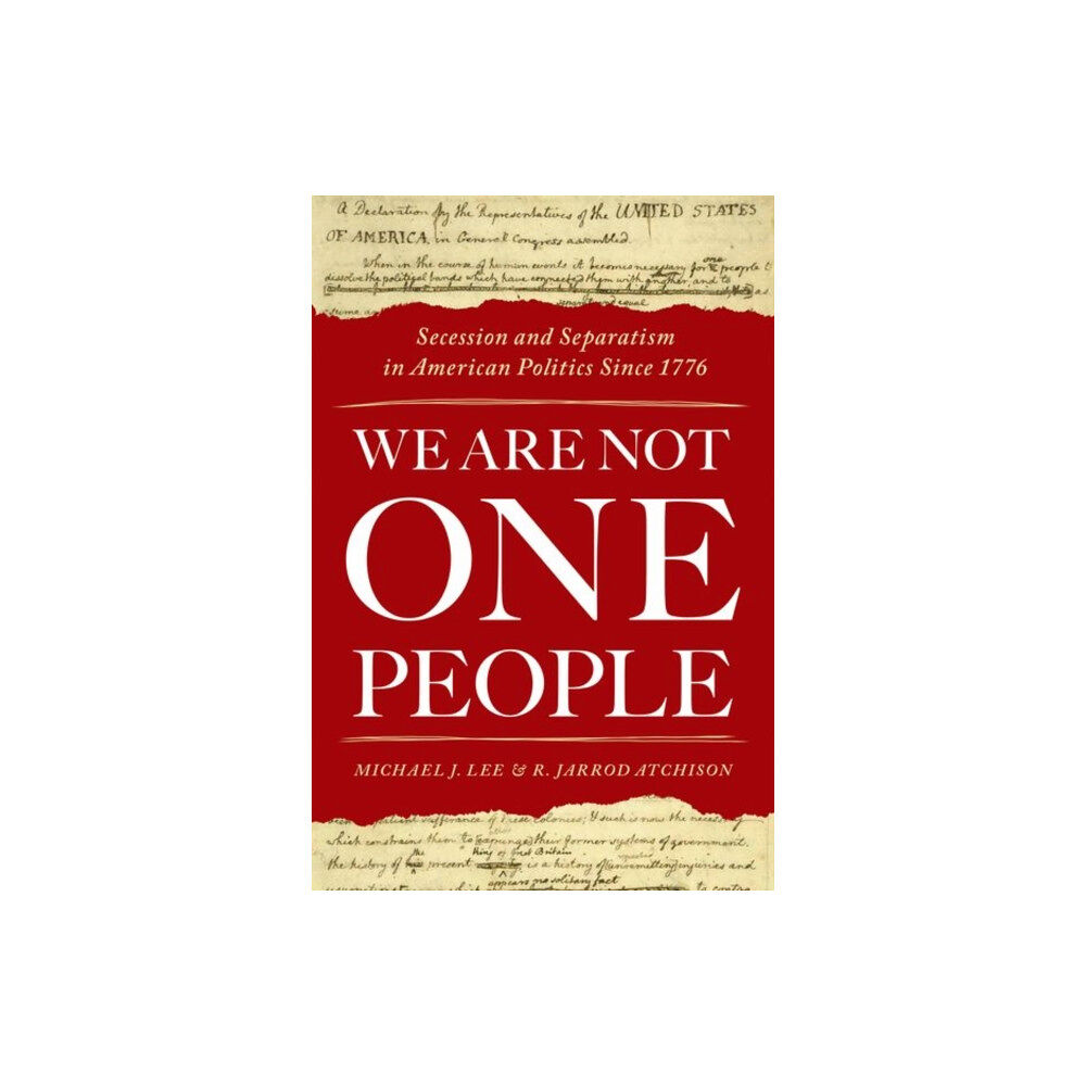 Oxford University Press Inc We Are Not One People (häftad, eng)