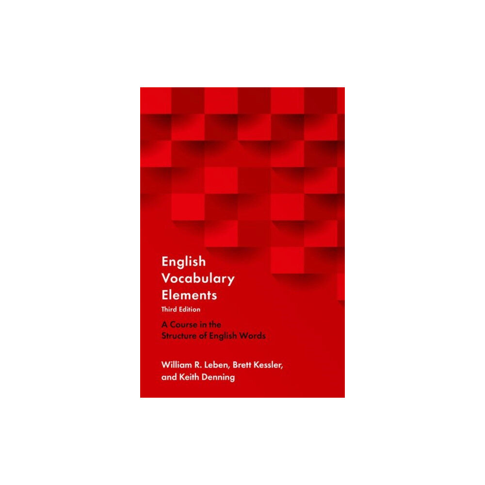 Oxford University Press Inc English Vocabulary Elements (häftad, eng)