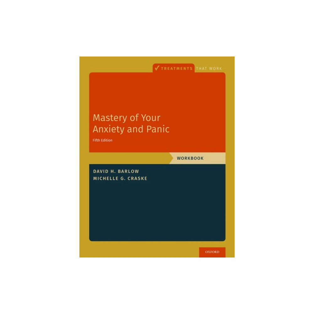 Oxford University Press Inc Mastery of Your Anxiety and Panic (häftad, eng)