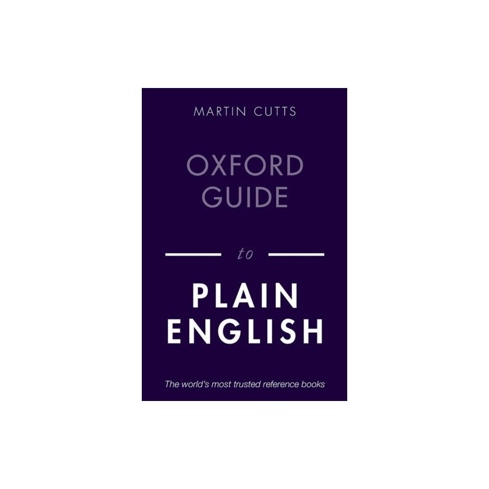 Oxford University Press Oxford Guide to Plain English (häftad, eng)