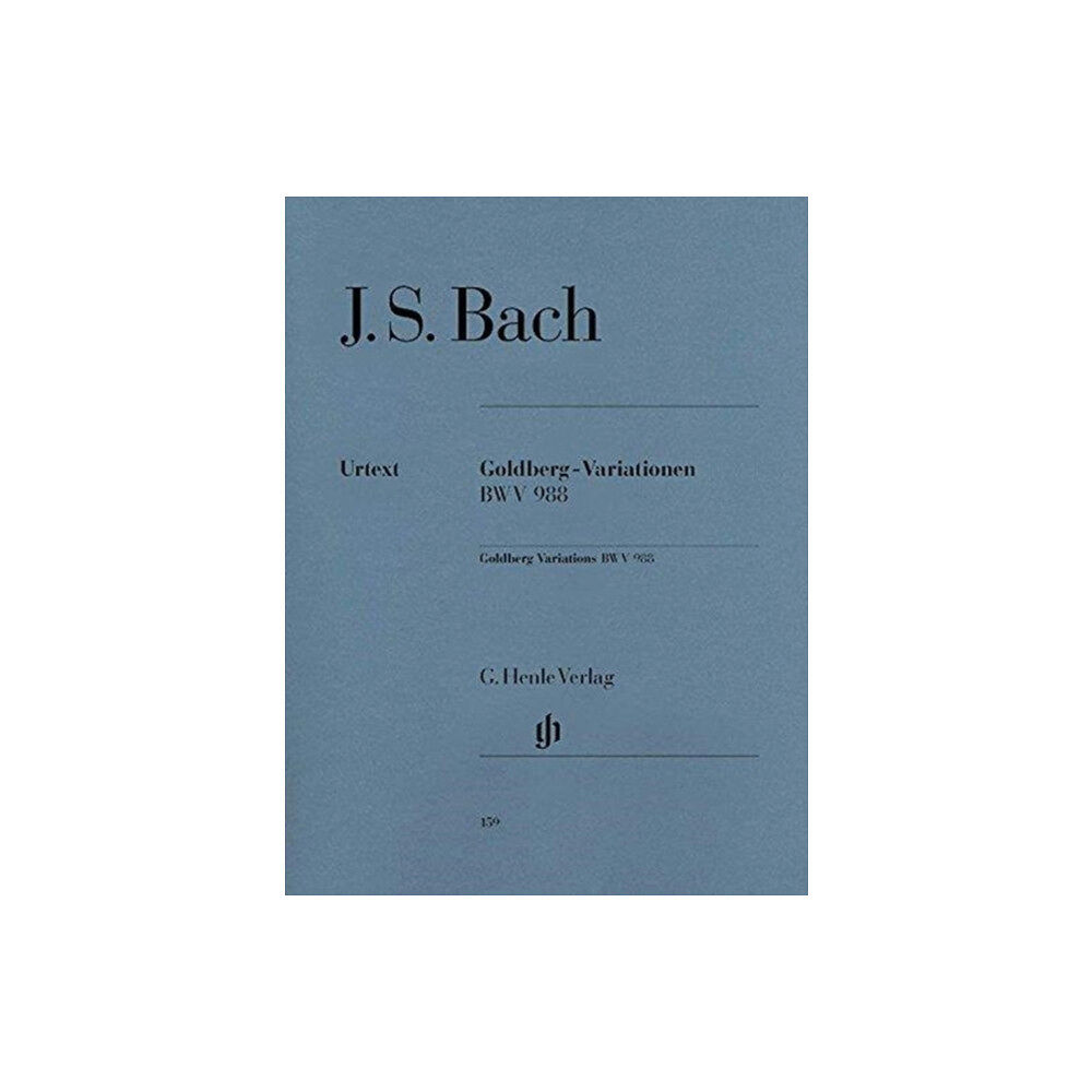 SCHOTT & CO J S BACH GOLDBERG VARIATIONEN BWV 988 (häftad, eng)