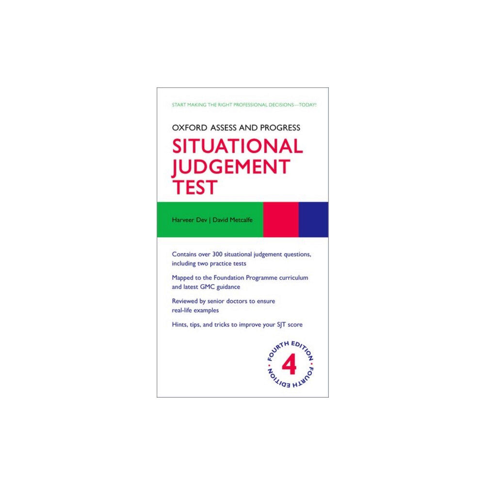 Oxford University Press Oxford Assess and Progress: Situational Judgement Test (häftad, eng)