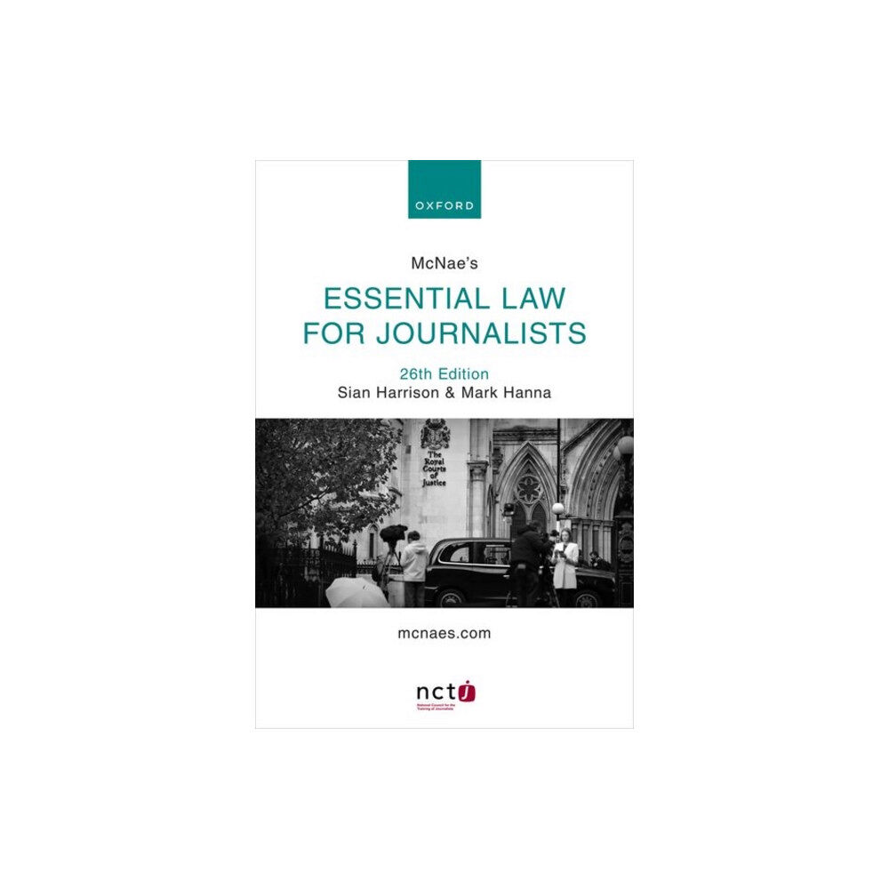 Oxford University Press McNae's Essential Law for Journalists (häftad, eng)