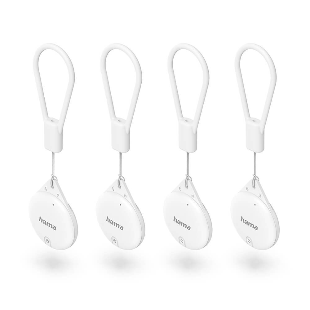 Hama Item finder for Apple "Find My" App Bluetooth Set of 4 pcs White