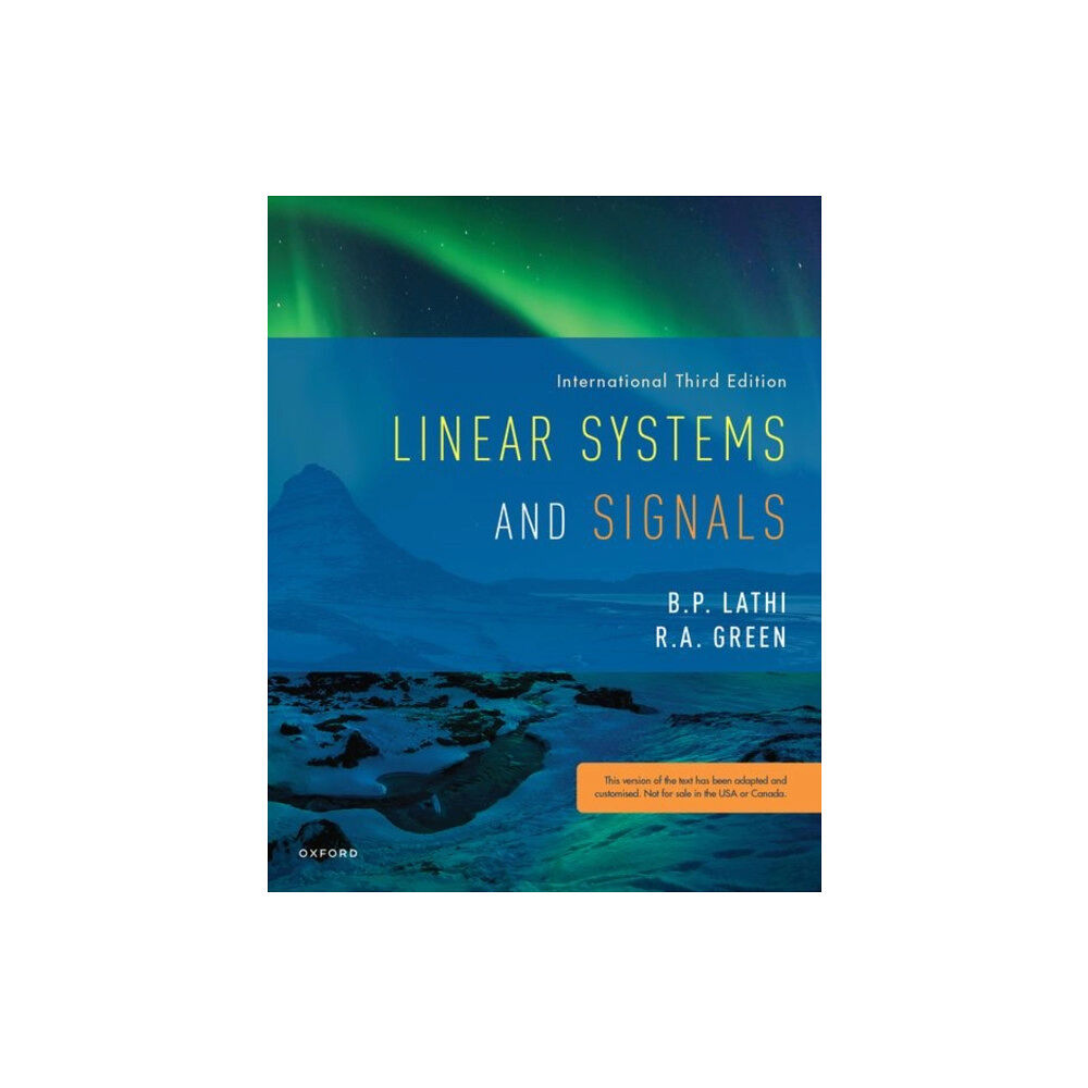 Oxford University Press Inc Linear Systems and Signals (häftad, eng)