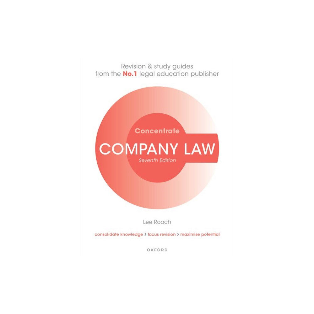 Oxford University Press Company Law Concentrate (häftad, eng)
