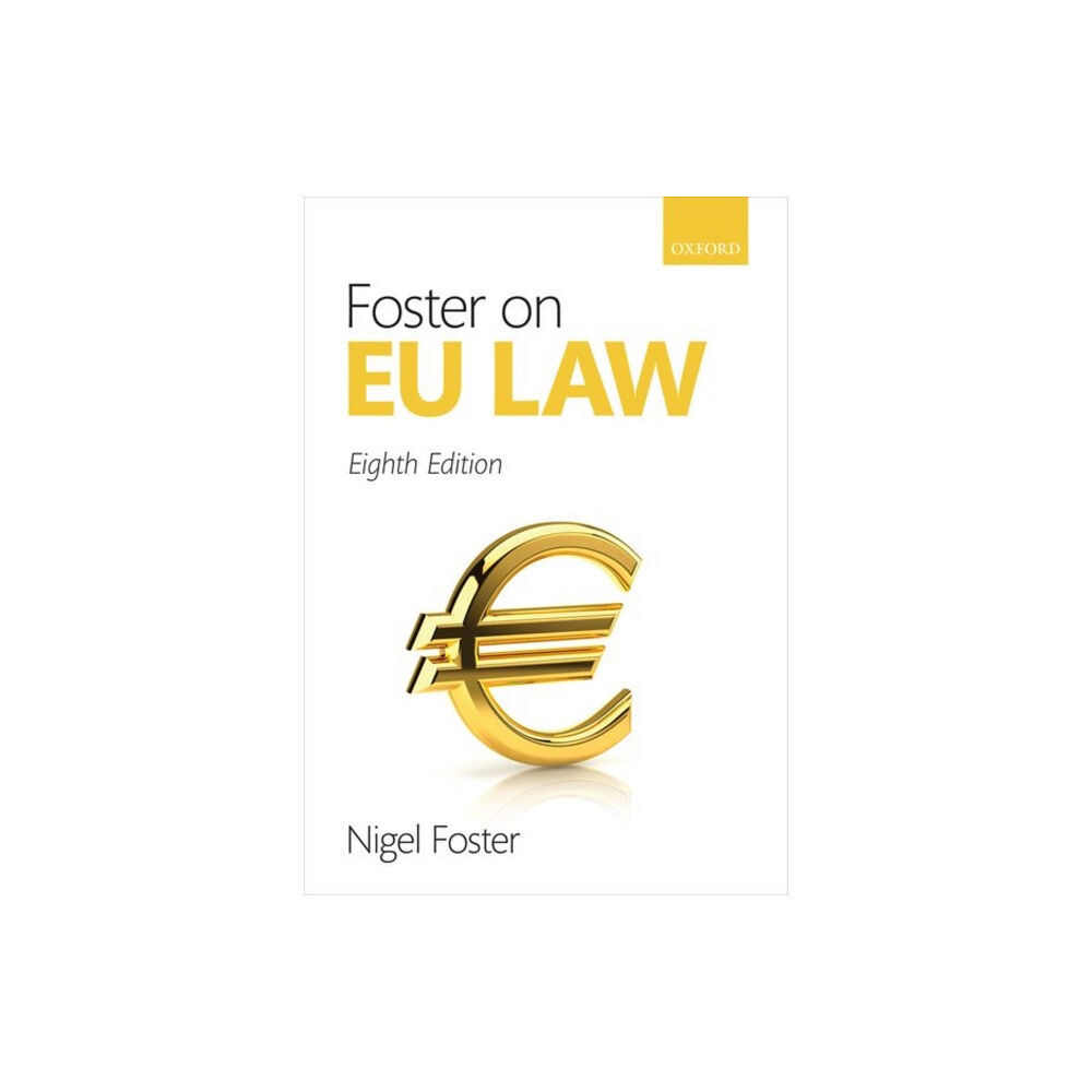 Oxford University Press Foster on EU Law (häftad, eng)