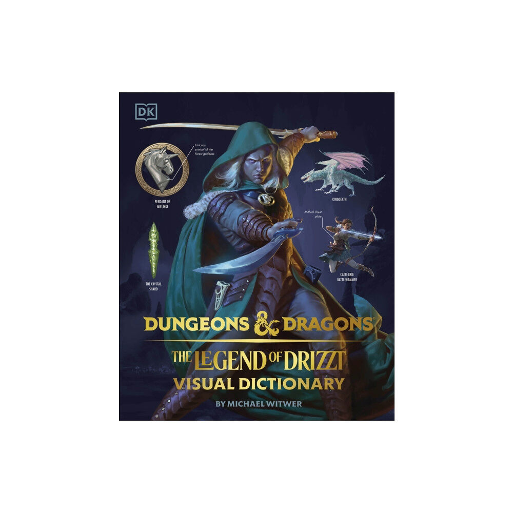 Dorling Kindersley Ltd Dungeons & Dragons The Legend of Drizzt Visual Dictionary (inbunden, eng)