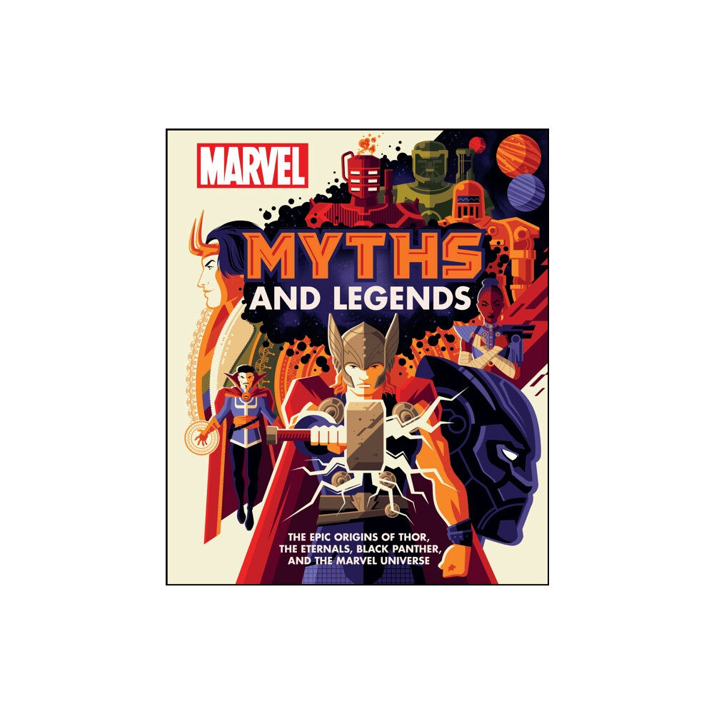 Dorling Kindersley Ltd Marvel Myths and Legends (inbunden, eng)