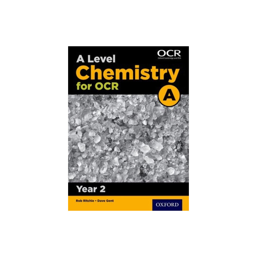Oxford University Press A Level Chemistry for OCR A: Year 2 (häftad, eng)