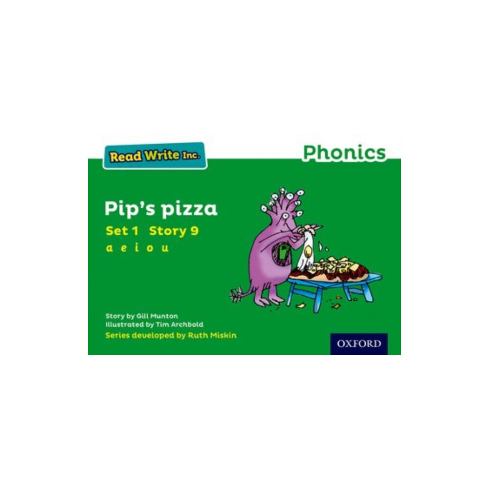 Oxford University Press Read Write Inc. Phonics: 9 Pip's Pizza (Green Set 1 Storybook) (häftad, eng)