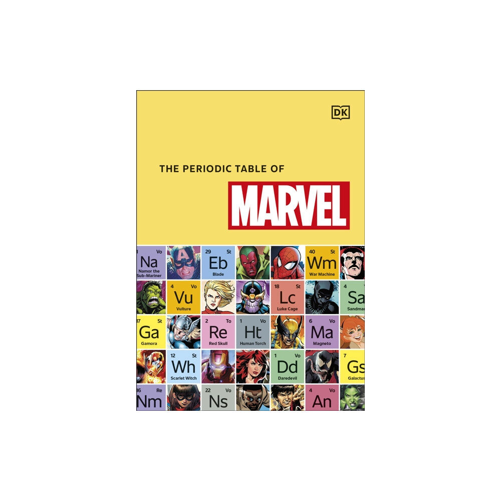 Dorling Kindersley Ltd The Periodic Table of Marvel (inbunden, eng)