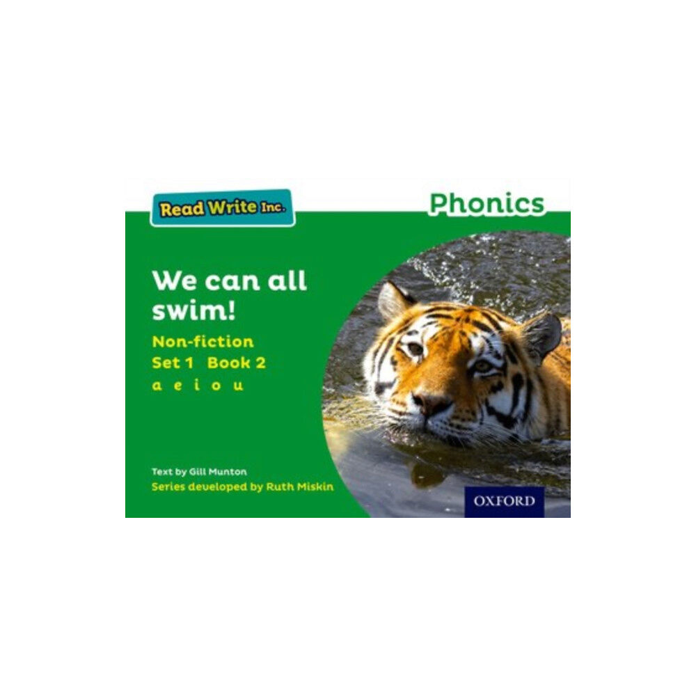 Oxford University Press Read Write Inc. Phonics: We Can All Swim! (Green Set 1 Non-fiction 2) (häftad, eng)