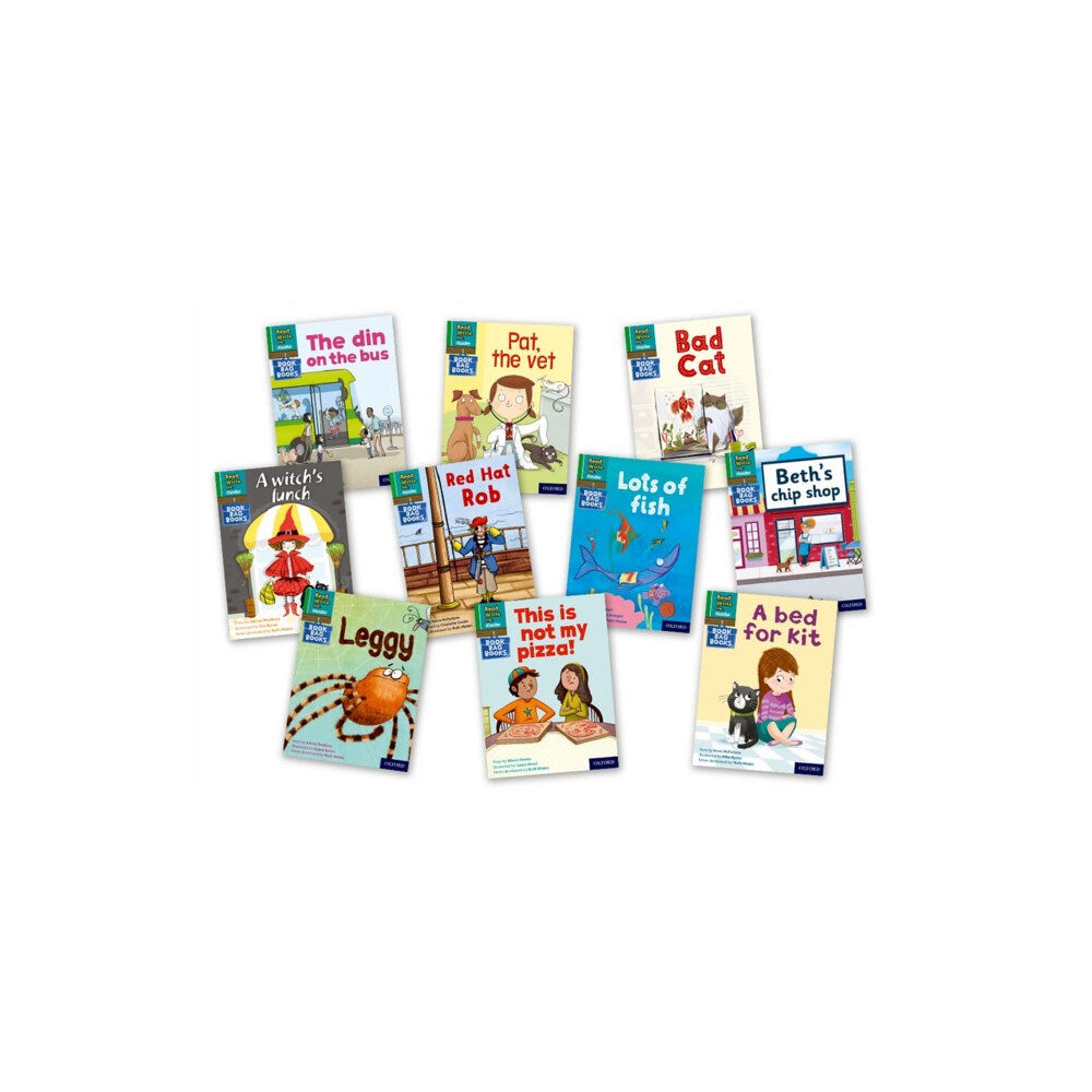 Oxford University Press Read Write Inc. Phonics Book Bag Books: Green Set 1 Book Bag Books (Mixed Pack of 10) (häftad, eng)